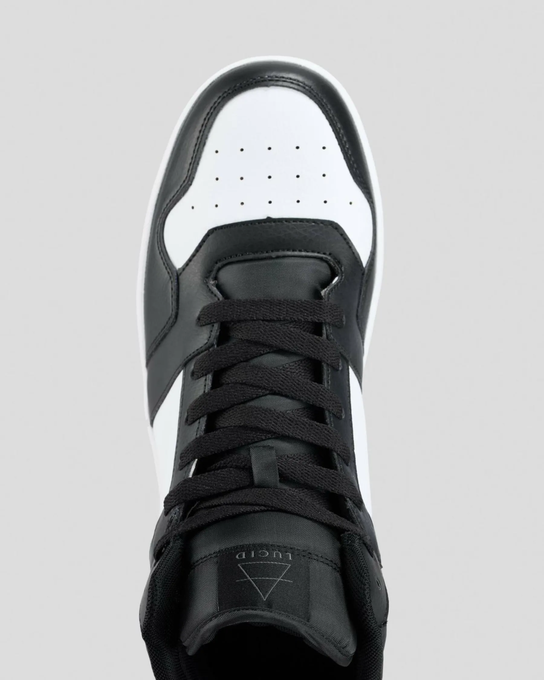 2 For Shoe Deals|Sneakers*Lucid Gamma 2 High Top Shoes Black/white/grey