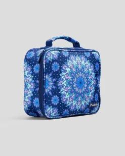 Bottles & Lunch Boxes*Mooloola Gemini Lunch Box Purple Print