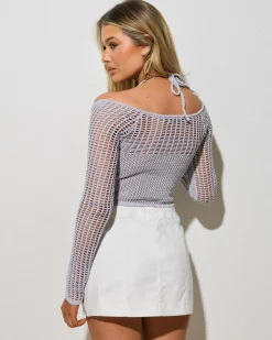 Best Georgina Crochet Bolero Top Set Women Tops