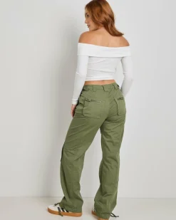 Bottoms*Ava And Ever Gia Pants Khaki