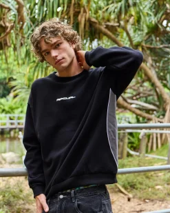 Hoodies & Sweatshirts*Rip Curl Giant Prawn Crew Sweatshirt Black