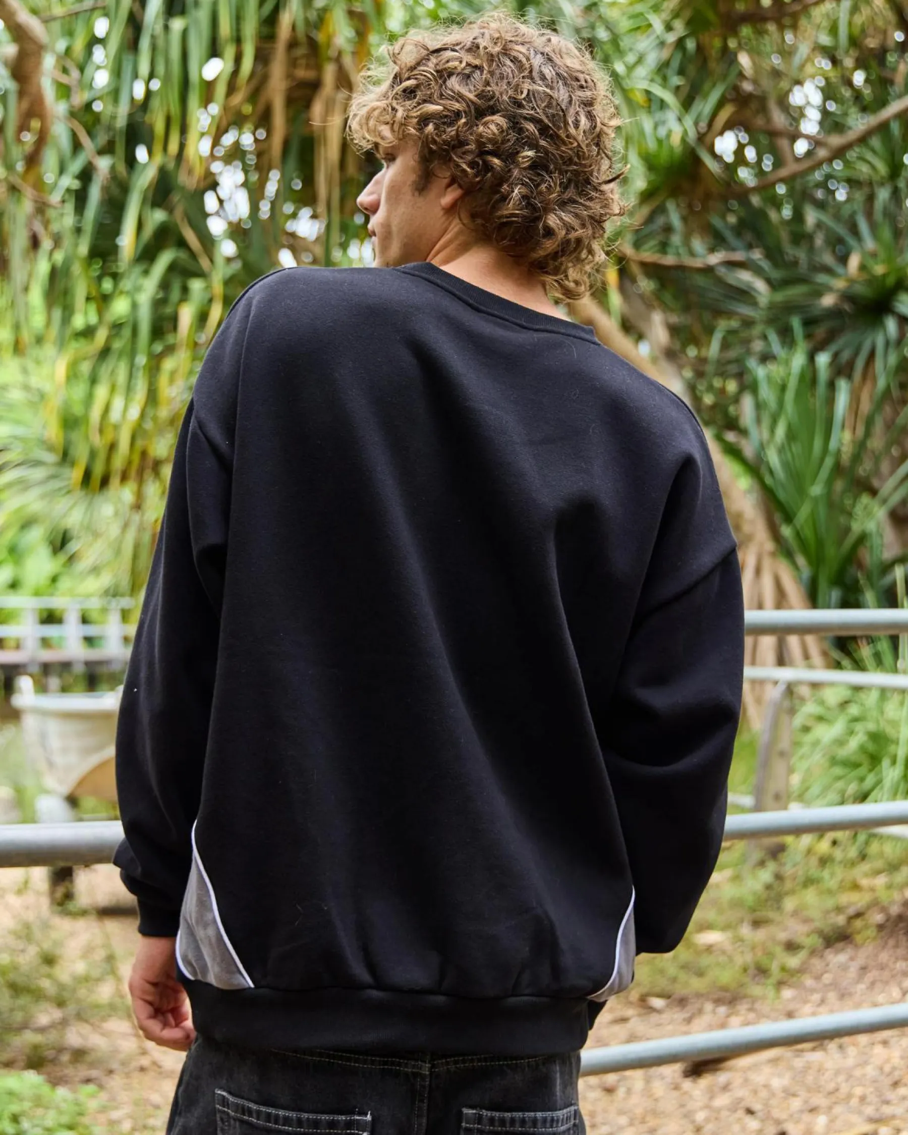 Hoodies & Sweatshirts*Rip Curl Giant Prawn Crew Sweatshirt Black