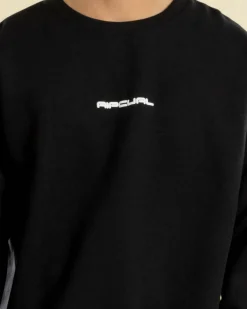 Hoodies & Sweatshirts*Rip Curl Giant Prawn Crew Sweatshirt Black