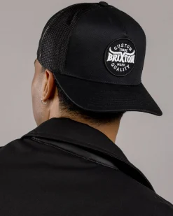 Headwear*Brixton Gibson Trucker Cap Black/black