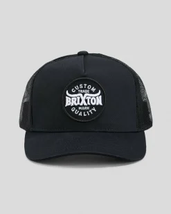 Headwear*Brixton Gibson Trucker Cap Black/black