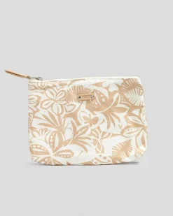 Travel Accessories*Roxy Ginger Root Makeup Case Ginger Root Suntrip Swim