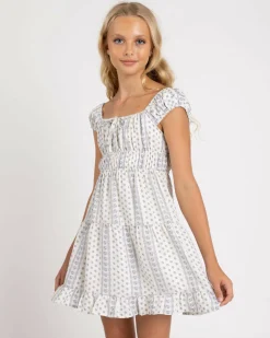 Dresses*Mooloola Girls' Adelyn Dress Blue Floral