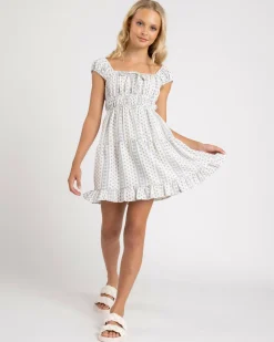 Dresses*Mooloola Girls' Adelyn Dress Blue Floral