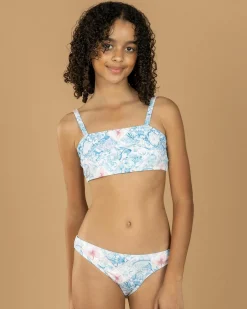 Clearance Girls' Ailee Bandeau Bikini Set Kids Bikinis