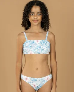 Clearance Girls' Ailee Bandeau Bikini Set Kids Bikinis