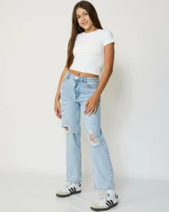 Sale Girls' Aliya Jeans Kids Jeans|Denim