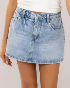 Best Girls' Allegra Denim Skort Kids Denim|Bottoms