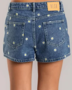 Denim|Bottoms*DESU Girls' Allegra Denim Skort Daisy Dark Mid