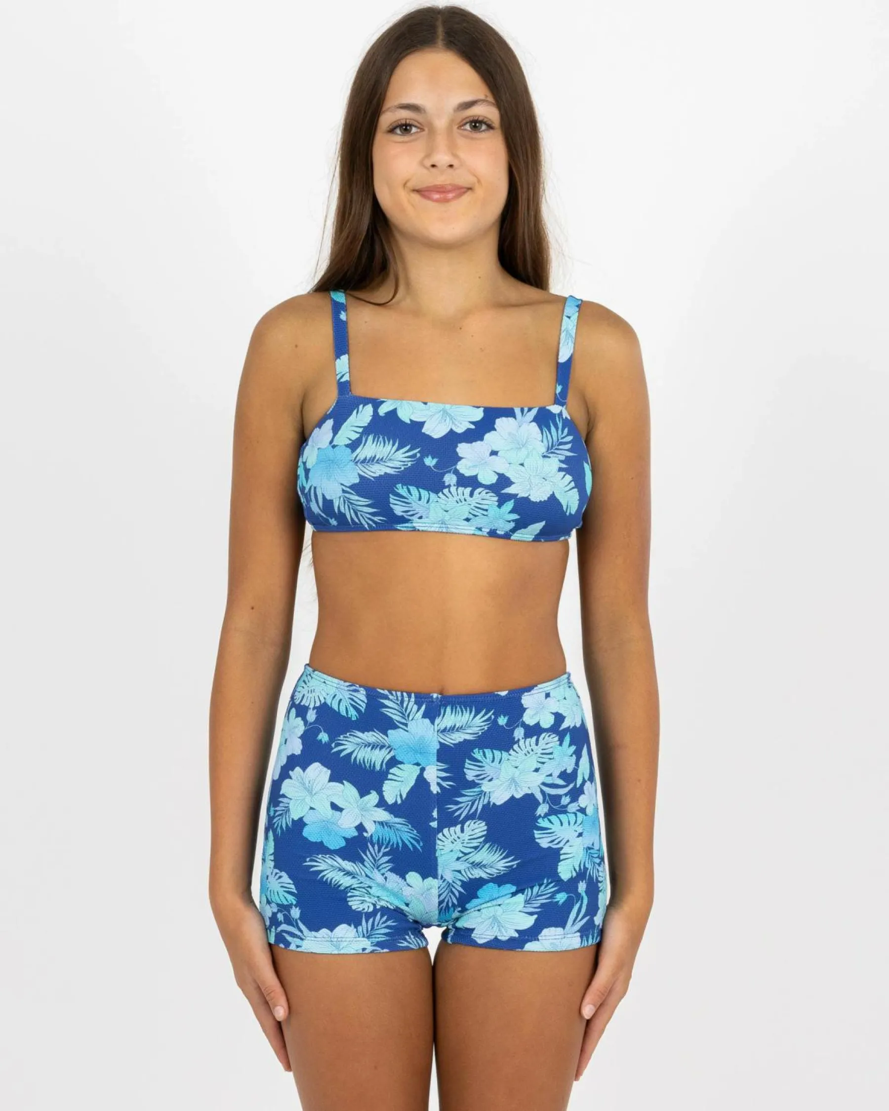 Best Girls' Aloha Bandeau Bikini Set Kids Bikinis