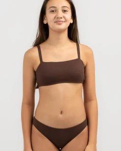 Sale Girls' Antonia Bandeau Bikini Set Kids Bikinis