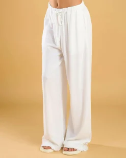 Bottoms*Mooloola Girls' Aria Dallis Beach Pants White