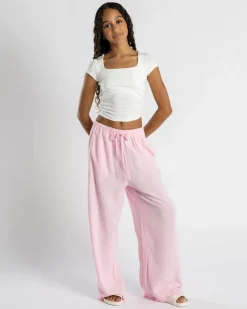 Bottoms*Mooloola Girls' Aria Dallis Beach Pants Baby Pink