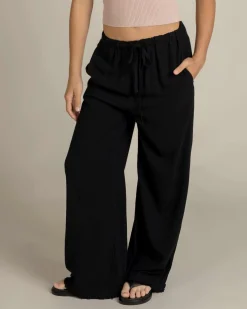 Bottoms*Mooloola Girls' Aria Dallis Beach Pants Black