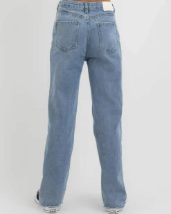 New Girls' Avril Straight Leg Jeans Kids Jeans|Denim