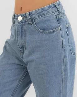 New Girls' Avril Straight Leg Jeans Kids Jeans|Denim