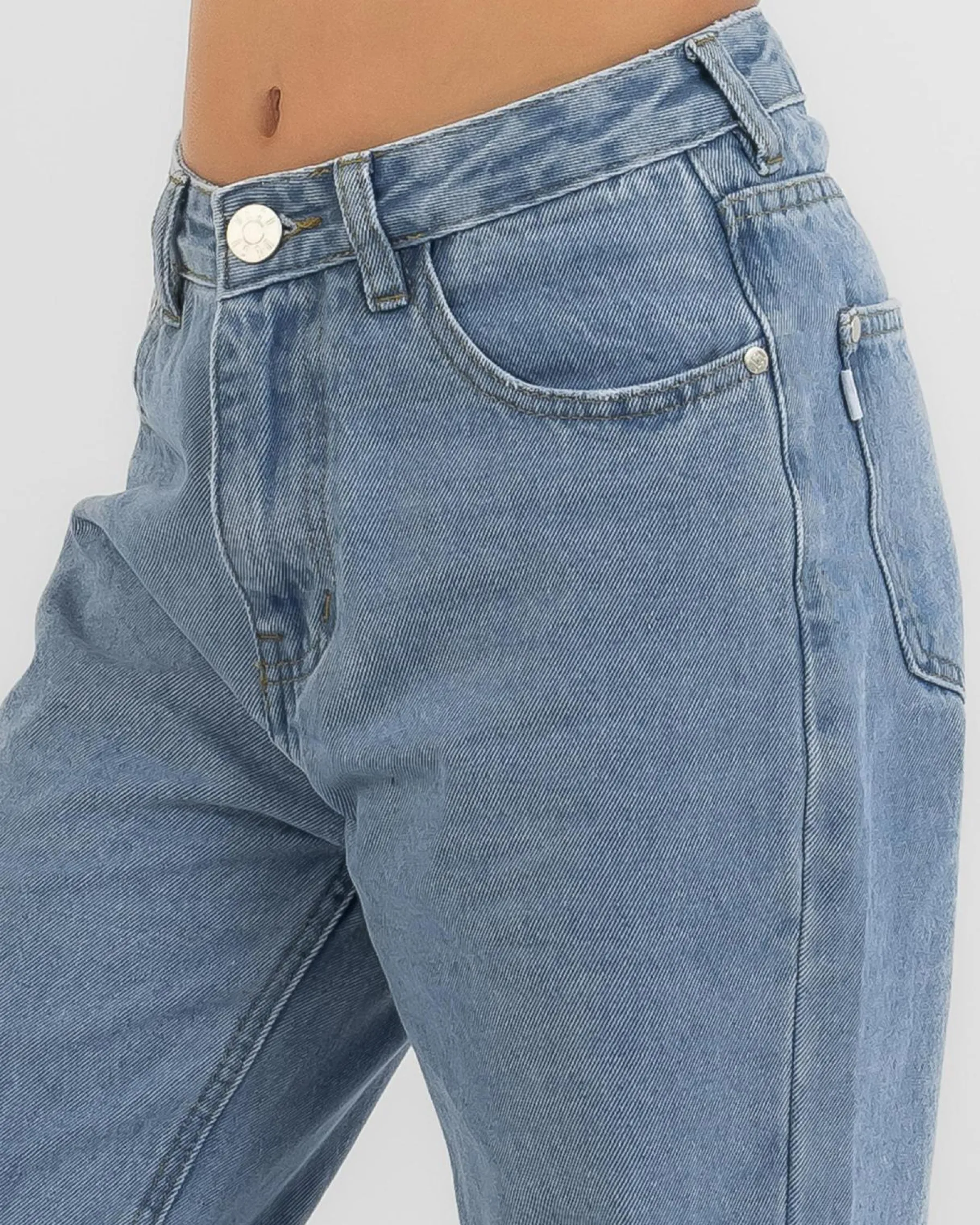 New Girls' Avril Straight Leg Jeans Kids Jeans|Denim