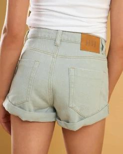 Denim|Bottoms*DESU Girls' Bali Roll Up Shorts Sage