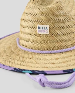 Headwear*Billabong Girls' Beach Dayz Panama Hat Multi