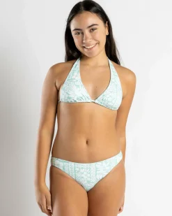 Bikinis*Topanga Girls' Bermuda Triangle Bikini Set Sage/white