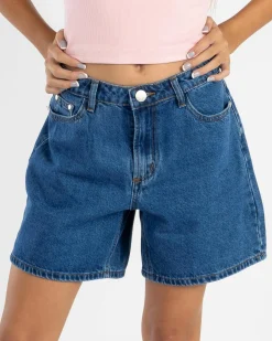 Denim|Bottoms*DESU Girls' Bondi Denim Shorts Heritage Dark Blue