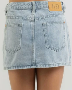 Online Girls' Bondi Denim Skirt Kids Denim|Bottoms