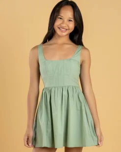 Dresses*Ava And Ever Girls' Brianna Dress Sage