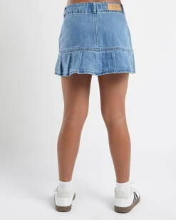 Denim|Bottoms*DESU Girls' Brittney Skort Mid Blue
