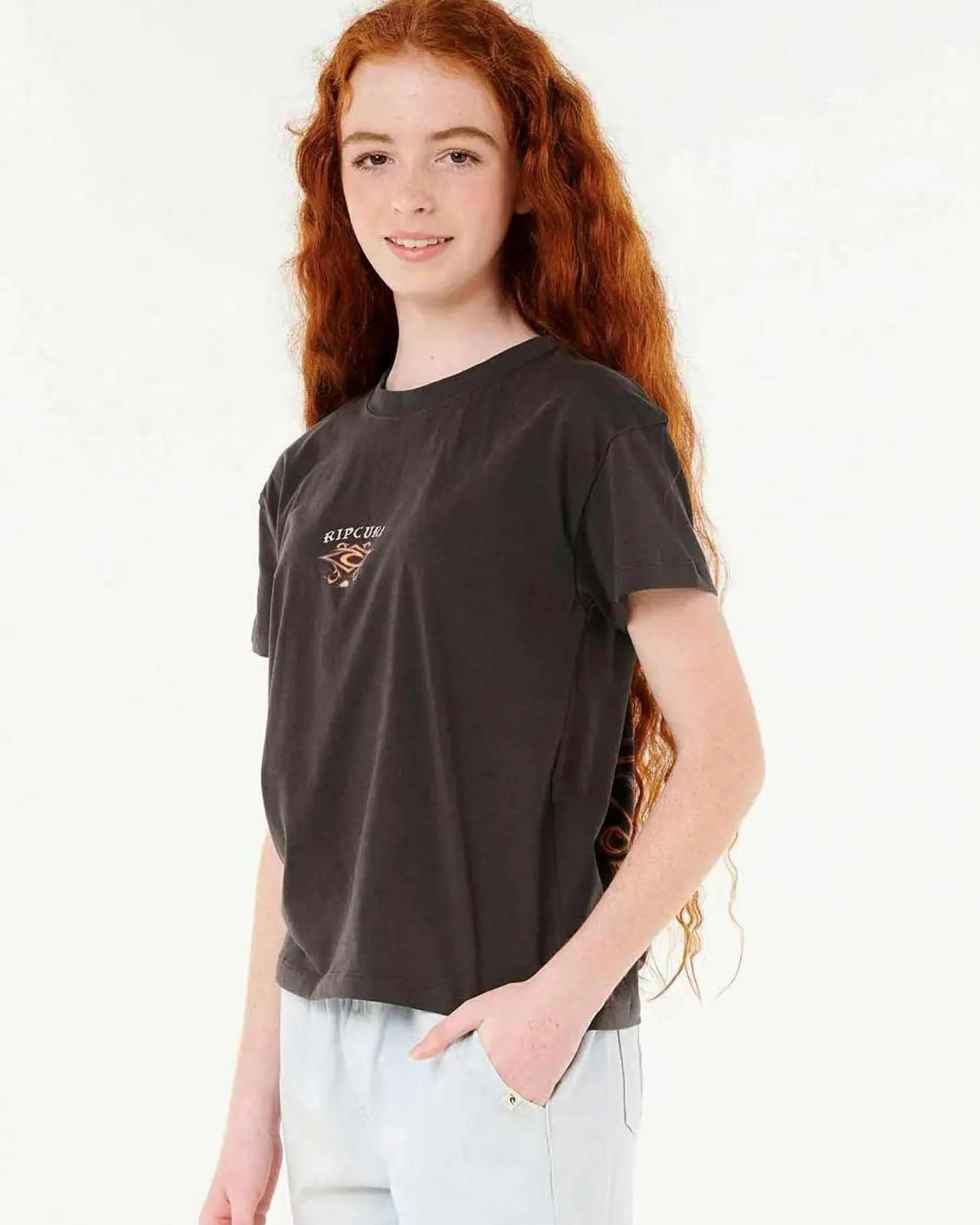 Clearance Girl's Butterfly Heritage T-Shirt Kids Tops