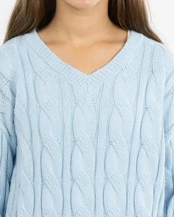 Outlet Girls' Cambridge V Neck Knit Jumper Kids Outerwear