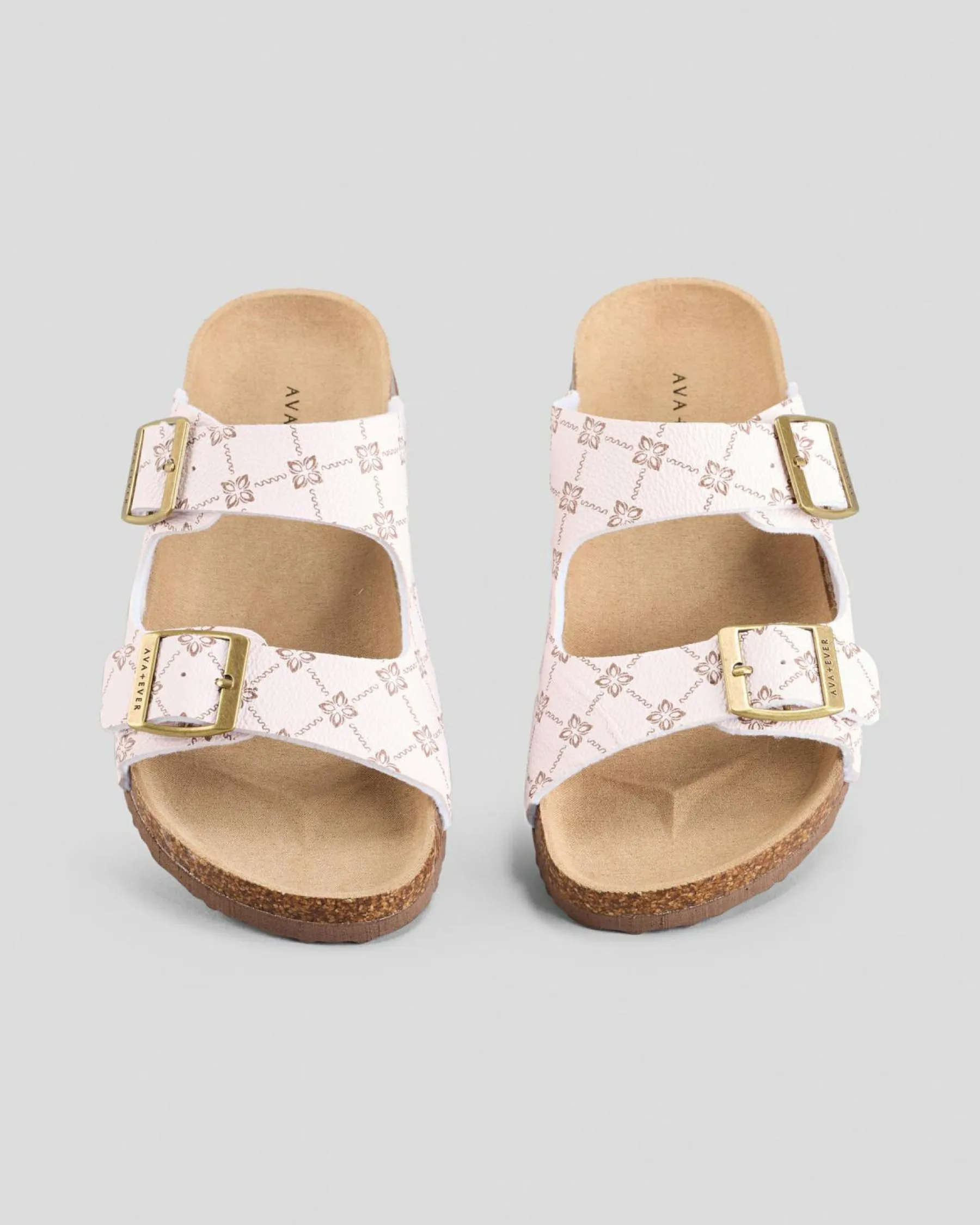 Slides & Sandals*Ava And Ever Girls' Cameron Slide Sandals Light Pink