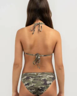Sale Girls' Camo Triangle Bikini Set Kids Bikinis