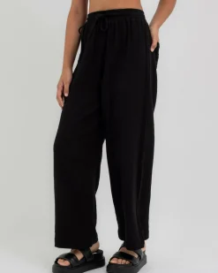 Bottoms*Mooloola Girls' Cancun Beach Pants Black