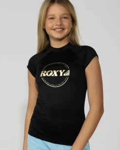 Hot Girls' Cap Sleeve Rash Vest Kids Rash Vests