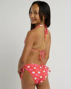 Online Girls' Carmin Triangle Bikini Set Kids Bikinis