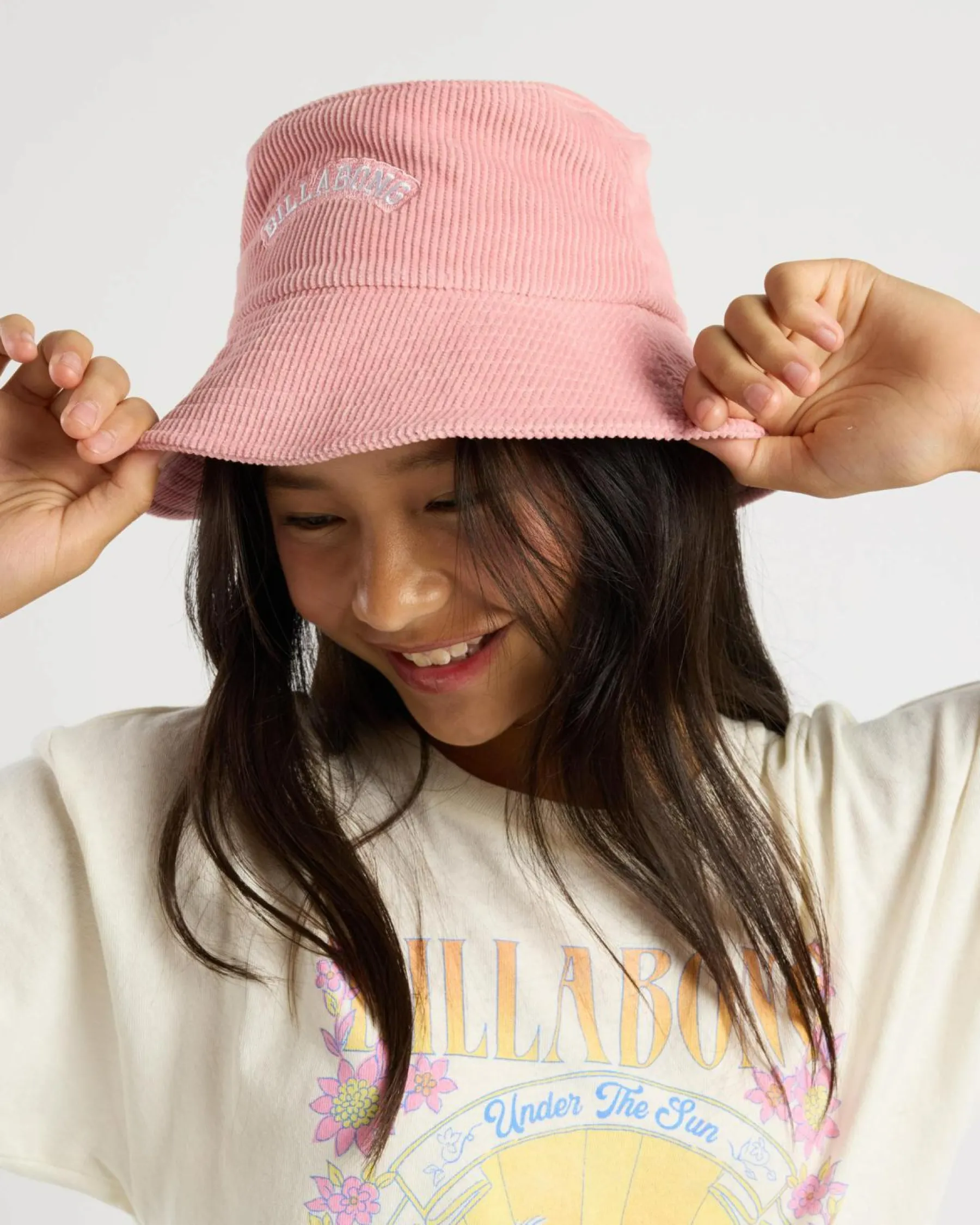 Discount Girls' CB Gigglemug Cord Bucket Hat Kids Headwear