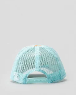 Clearance Girls' CB Marine Tropic Trucker Cap Kids Headwear