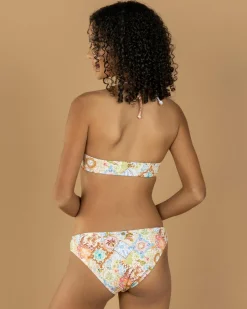 Bikinis*Kaiami Girls' Celeste Ring Bralette Bikini Set Multi