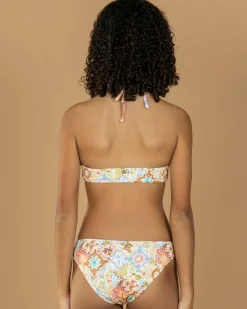 Bikinis*Kaiami Girls' Celeste Ring Bralette Bikini Set Multi