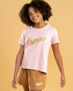 Sale Girls' Sporty Boxy T-Shirt Kids Tops