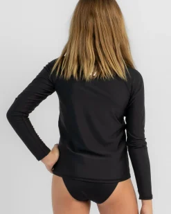 Rash Vests*Billabong Girls' Changes Long Sleeve Rash Vest Black
