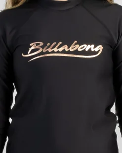 Rash Vests*Billabong Girls' Changes Long Sleeve Rash Vest Black