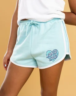 Discount Girls' Checker Heart Dot Shorts Kids Bottoms