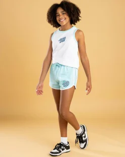 Discount Girls' Checker Heart Dot Shorts Kids Bottoms