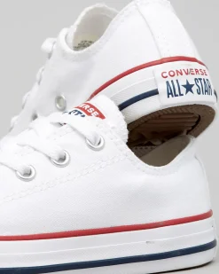 Sneakers*Converse Girls' Chuck Taylor Lo-Cut Shoes White/white