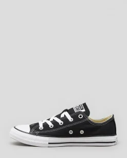 Sneakers*Converse Girls' Chuck Taylor Lo-Cut Shoes Black